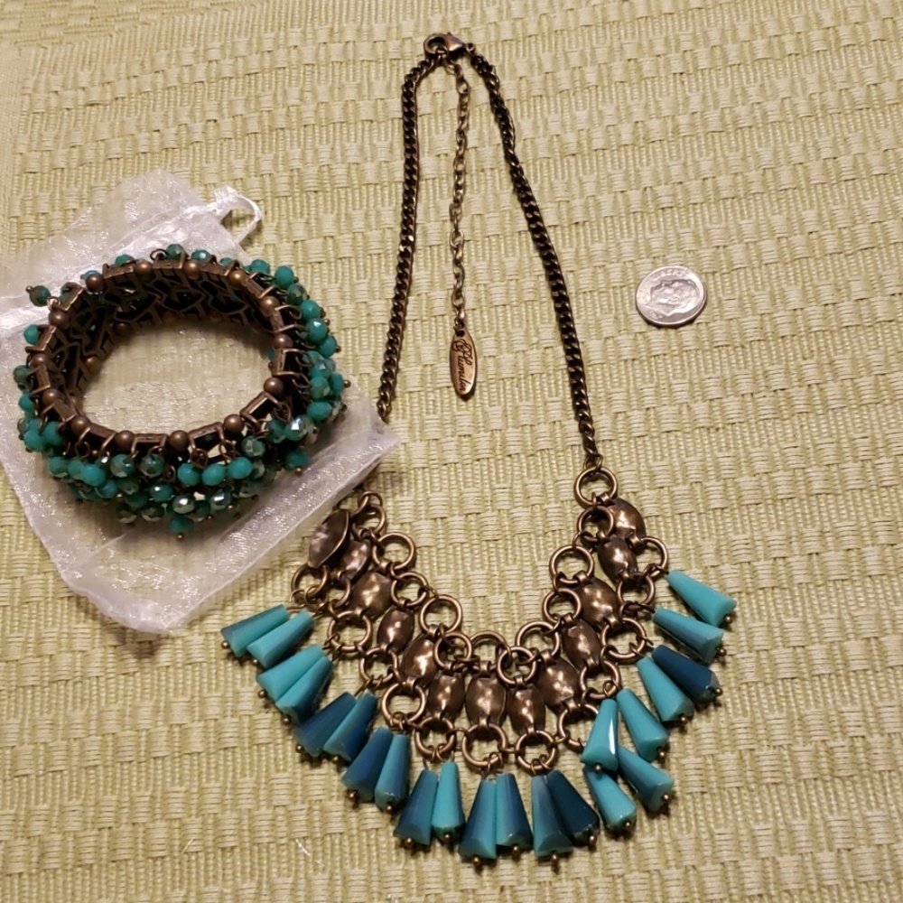 Plunder Design Kayla Neclace & Chloe Bracelet